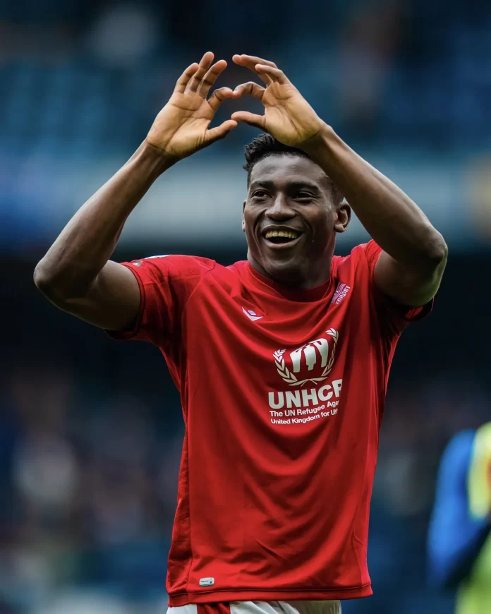 EPL: At Nottingham Forest, Awoniyi is named Player and Goal of the Month.