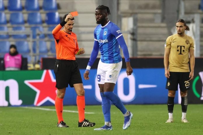 Nigerian striker Arokodare is suspended by UEFA for one game in the UECL.