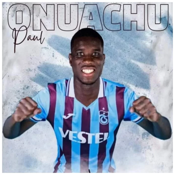 Onuachu goes on loan to the Turkish team Trabzonspor.