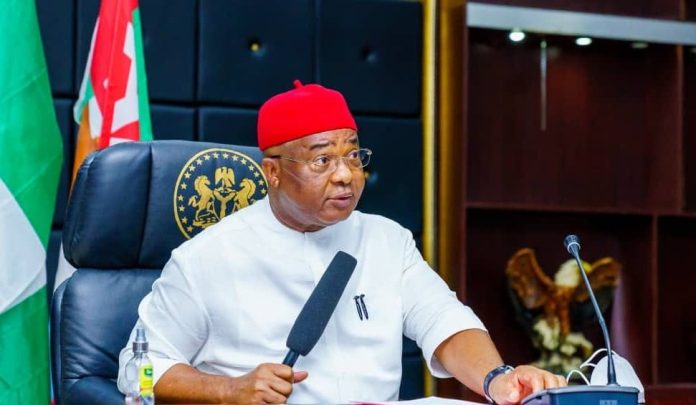 Gov. Uzodinma accuses PDP of blackmail and disputes that he prevented Tinubu from freeing Nnamdi Kanu.