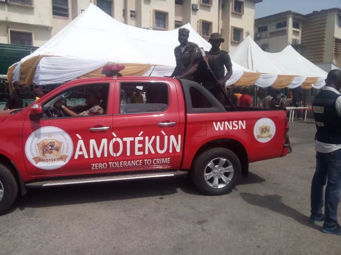 In Osun, Amotekun agents apprehend a repeat burglar.