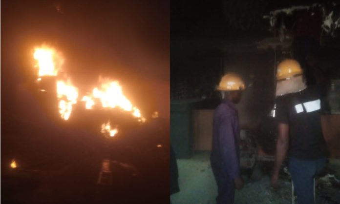 In ilorin gas cylinder explosion, eight people were hurt.