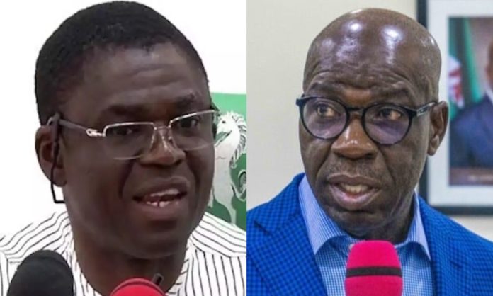 Shaibu challenges Obaseki and announces his candidacy for governor of Edo