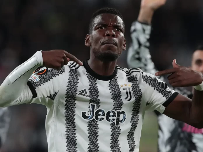 Pogba is said to have failed the anti-doping test.