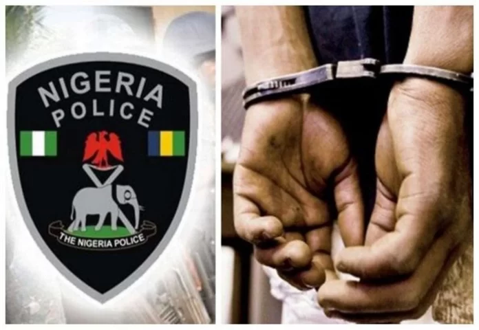 A phony police commissioner and twelve others were paraded in Lagos.